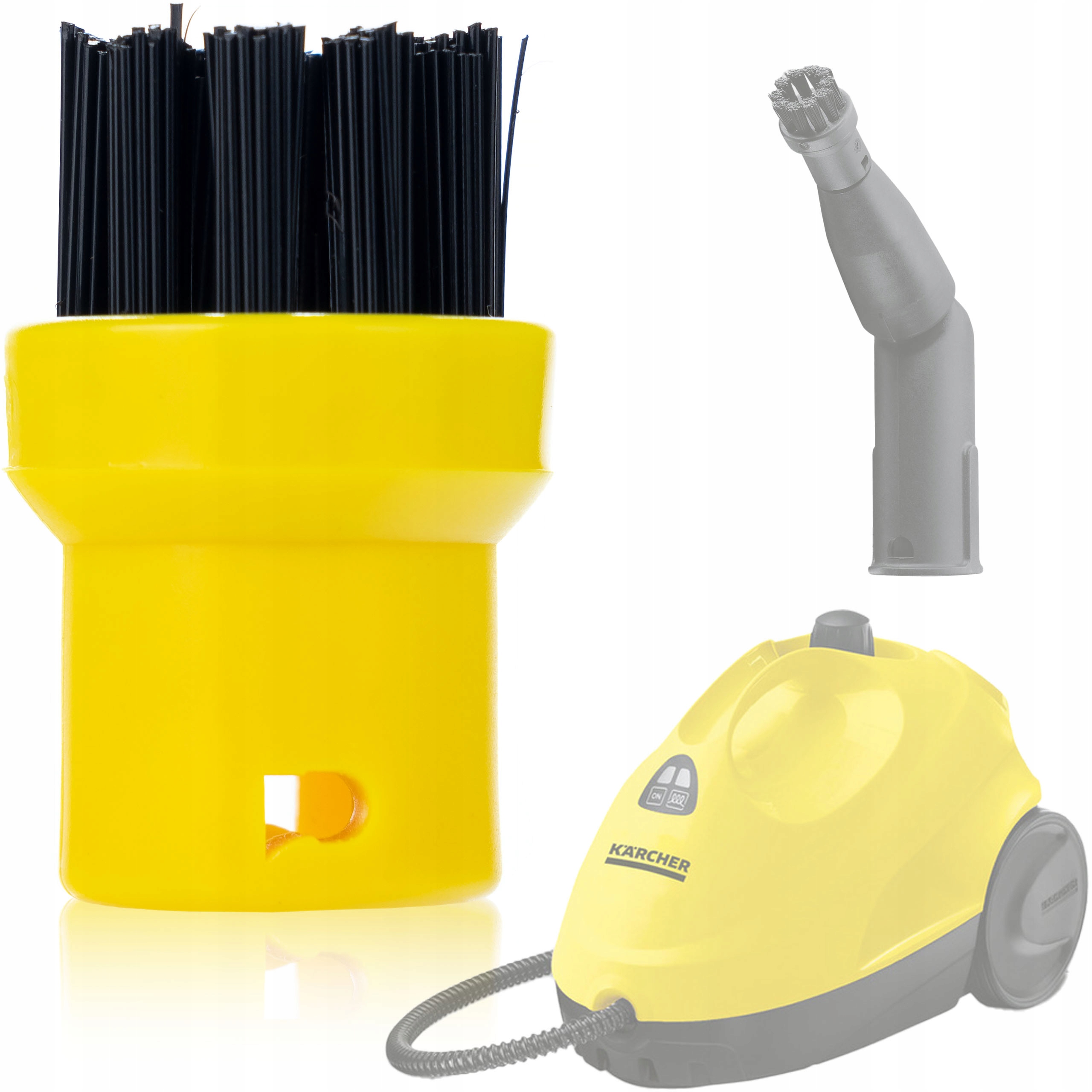 OKARĄGŁA SZCZOTECZKA HQ DO PAROWNICY KARCHER SC1 SC2 SC3 SC4 SC5 EASYFIX