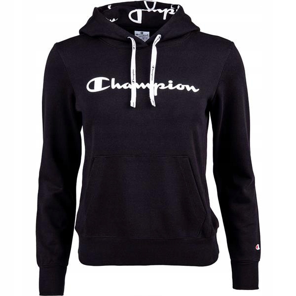 Mikina Champion 112580KK001 Hooded Černá S