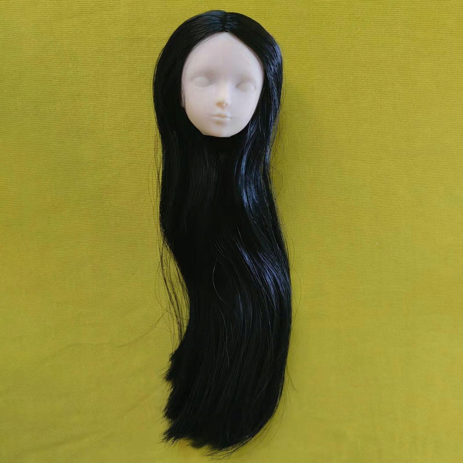 1/6 Practice Makeup Doll Head czarne proste włosy Producent Inna