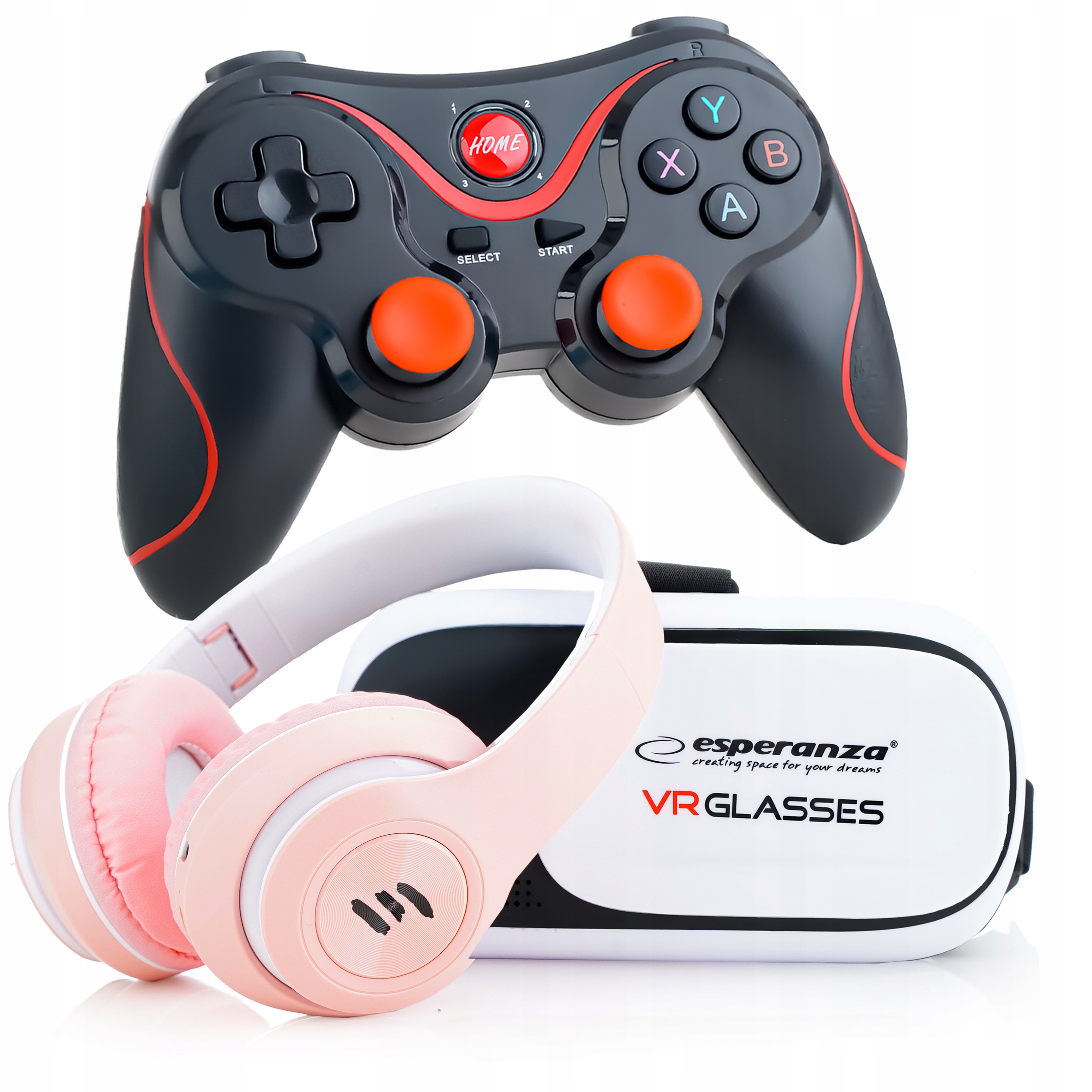 GOGLE OKULARY VR 3D WIRTUALNE DO TELEFONU DO GIER