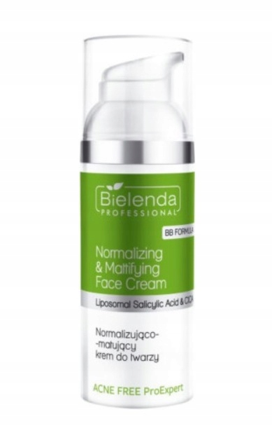 Bielenda Is Acne Free Normalizační A Matující Krém Na Obličej 50 ML