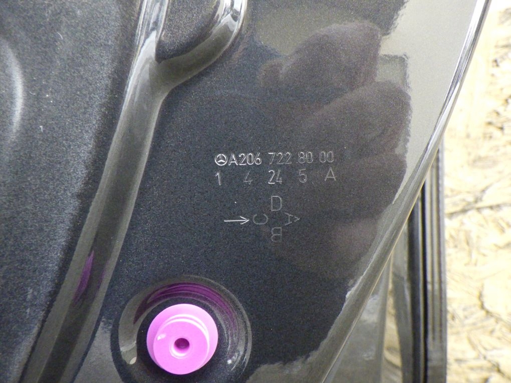 MERCEDES C KLASA 206 W206 door right front