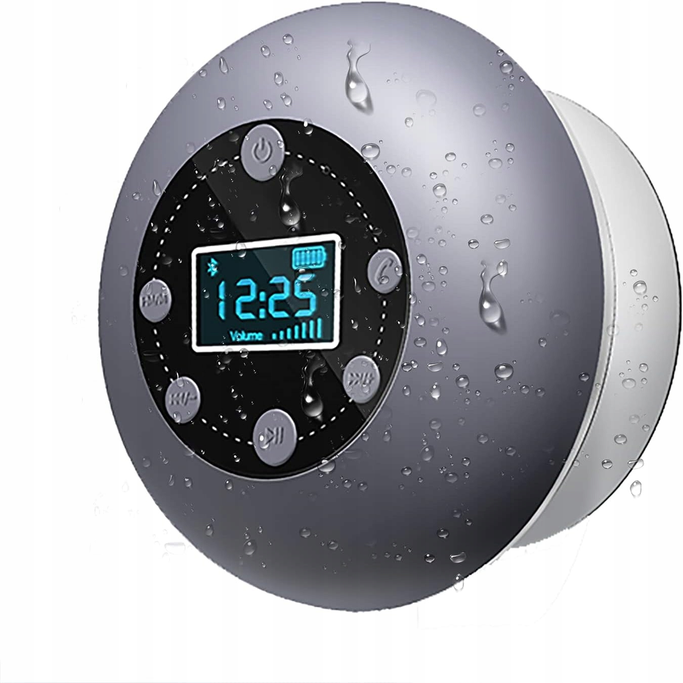 Přenosný reproduktor Voděodolný Bluetooth na Sd karty Sprchový Přísavka