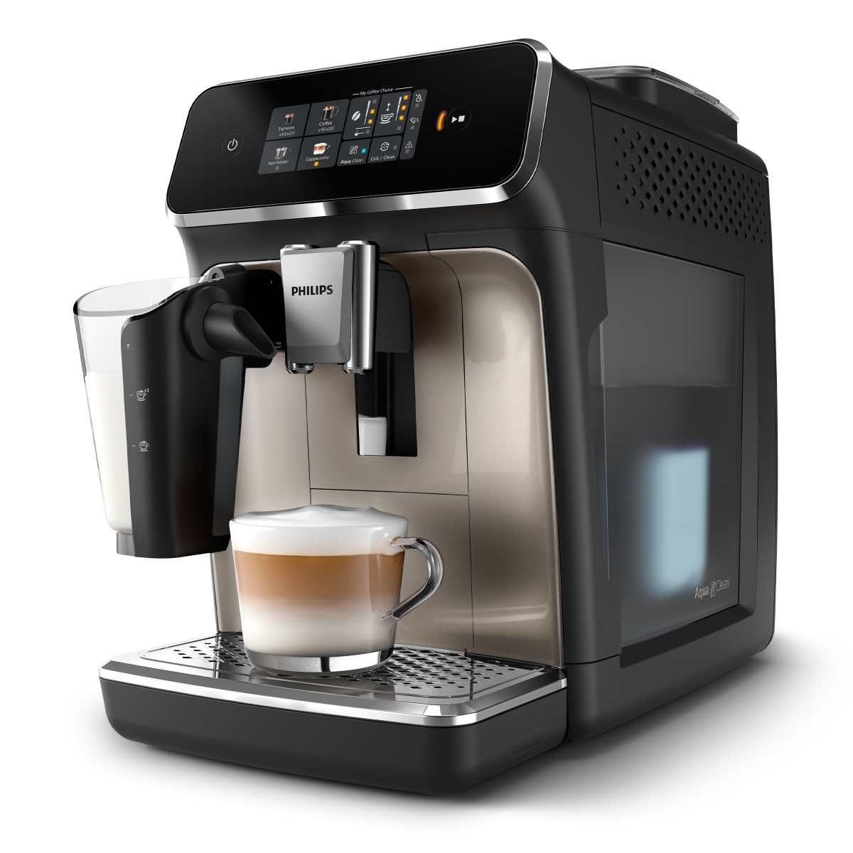 Ekspres do kawy automatyczny Philips LatteGo 2300 czarny chrom EP2336/40