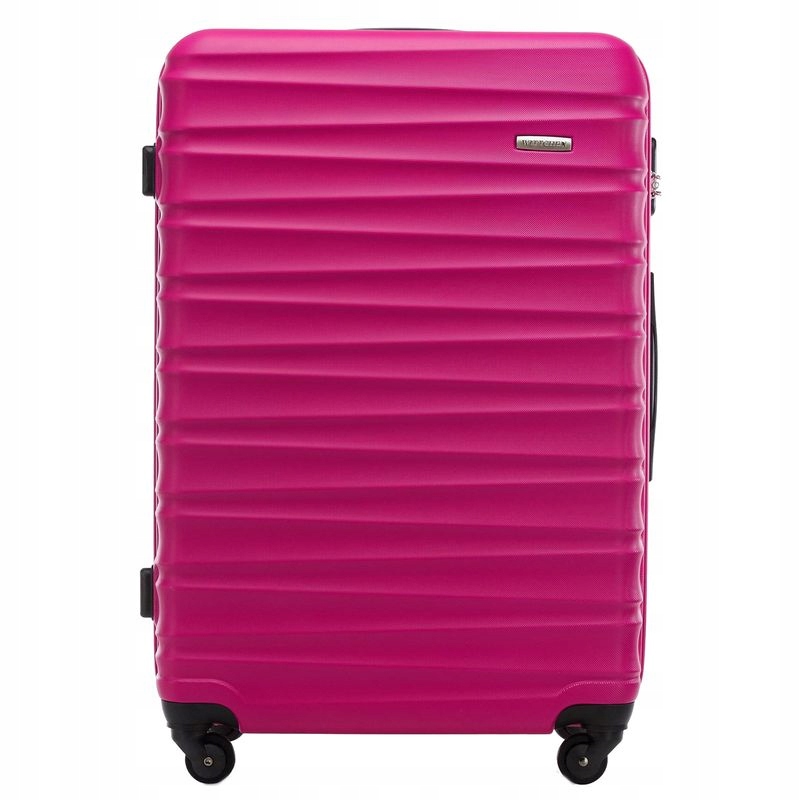 Walizka Średnia Abs Wittchen Groove Line 56-3A-312-34 Różowa