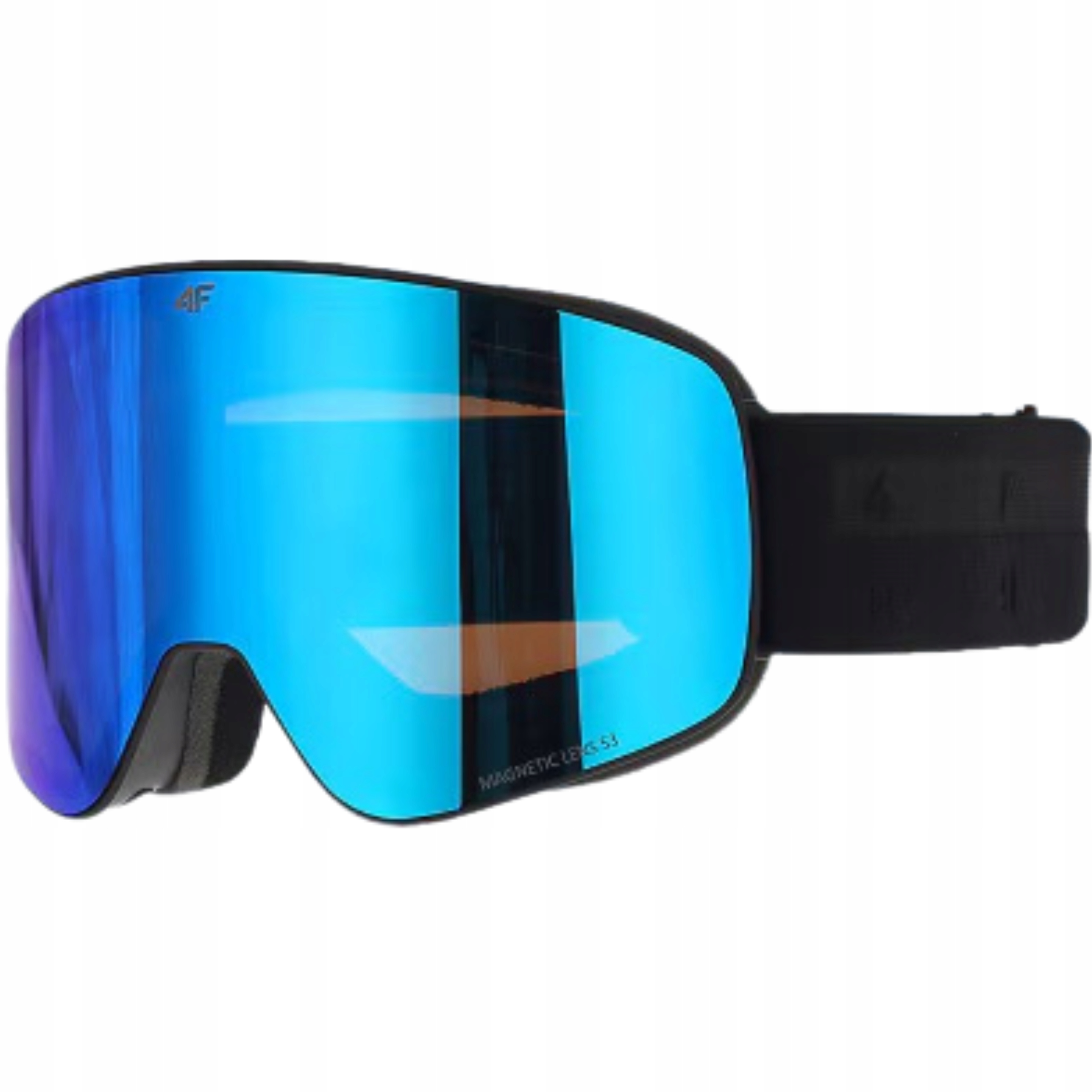 Gogle Narciarskie Okulary Snowboardowe Wymienna Szybka S3 4F Polaryzacja Uv