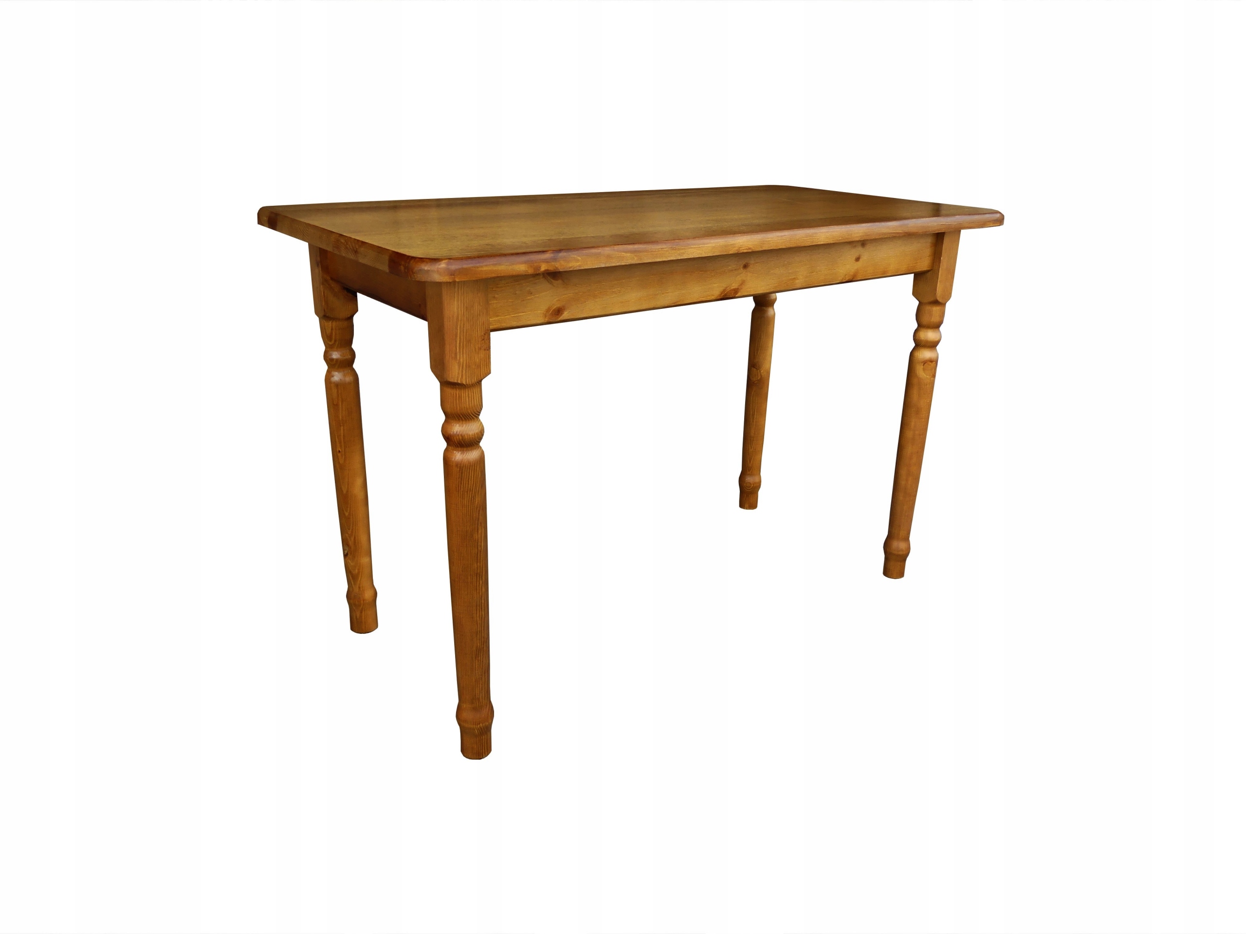 

Stół Kuchenny 120x60 Nogi Toczone Drewniany Dąb