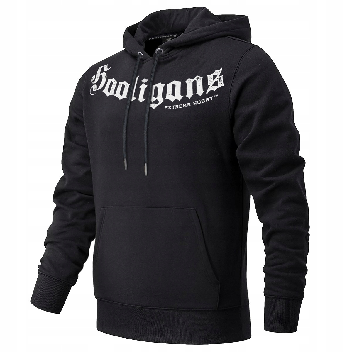 Mikina s kapucí Extreme Hobby fanouškovská Hooligans 2025 L Černá