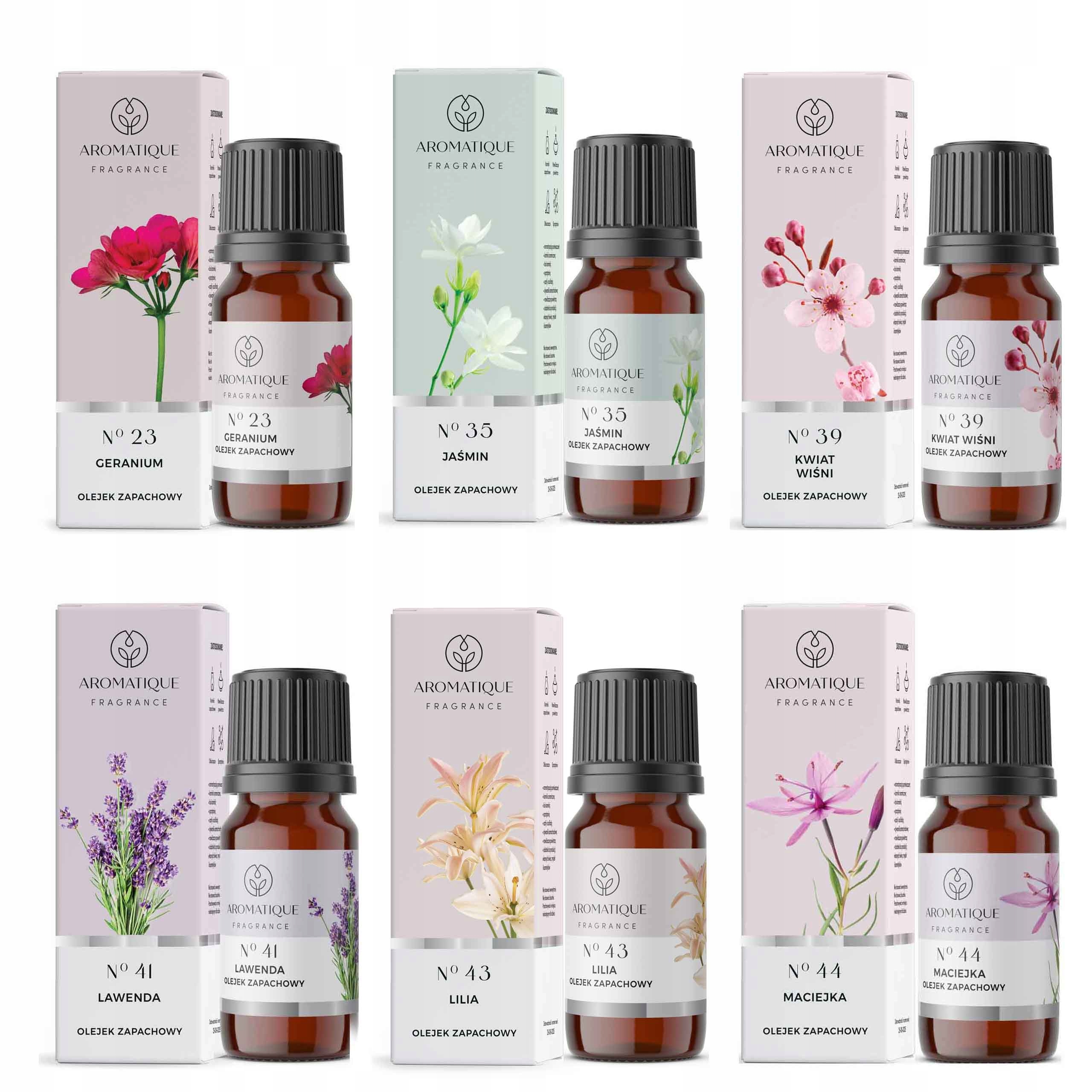 

Zestaw 6 Olejków Zapachowych do kominka 12ml mix16