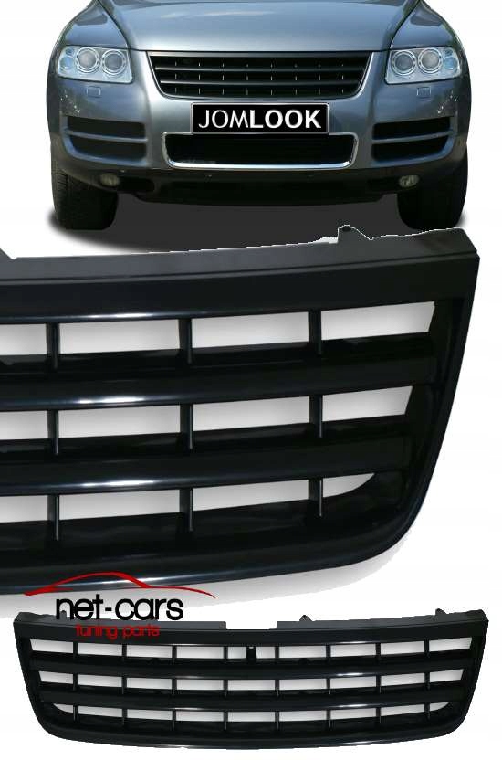 VW TOUAREGl 02-06 решітка радіатора решітка радіатора решітка БЕЗ ЕМБЛЕМИ