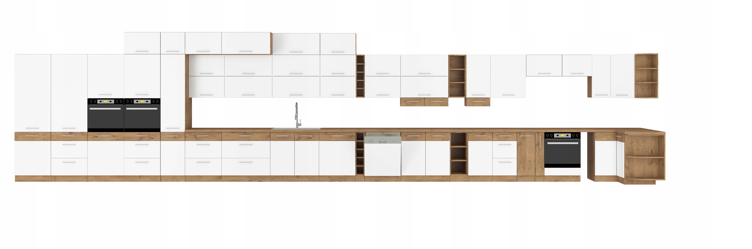 Szafka kuchenna górna 60 NAGU-36 1F, VIGO Biały EAN (GTIN) 5903736010921