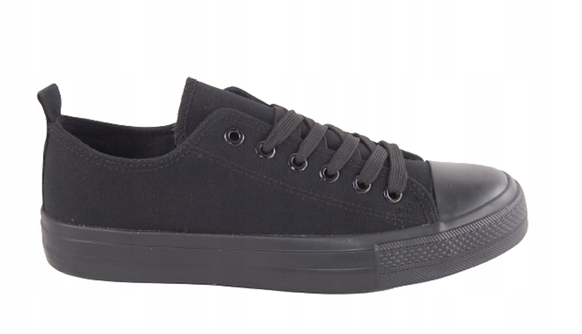 

American Club tenisówki total black LH17/22 r.41