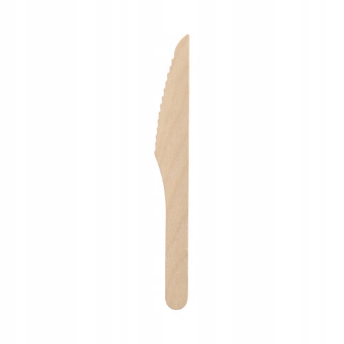 

Noże z drewna woskowane 16,5 cm 100 szt.