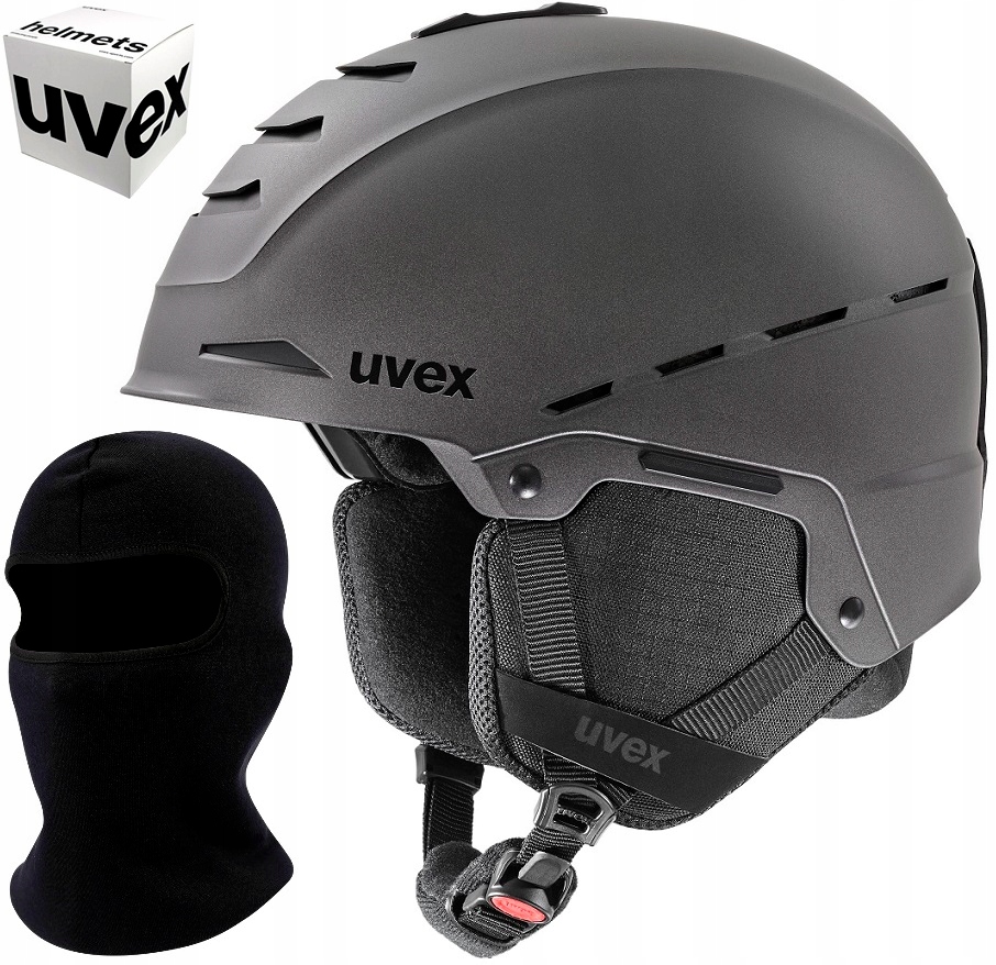 Lyžařská přilba Uvex Legend 52-55 cm antracitová matná