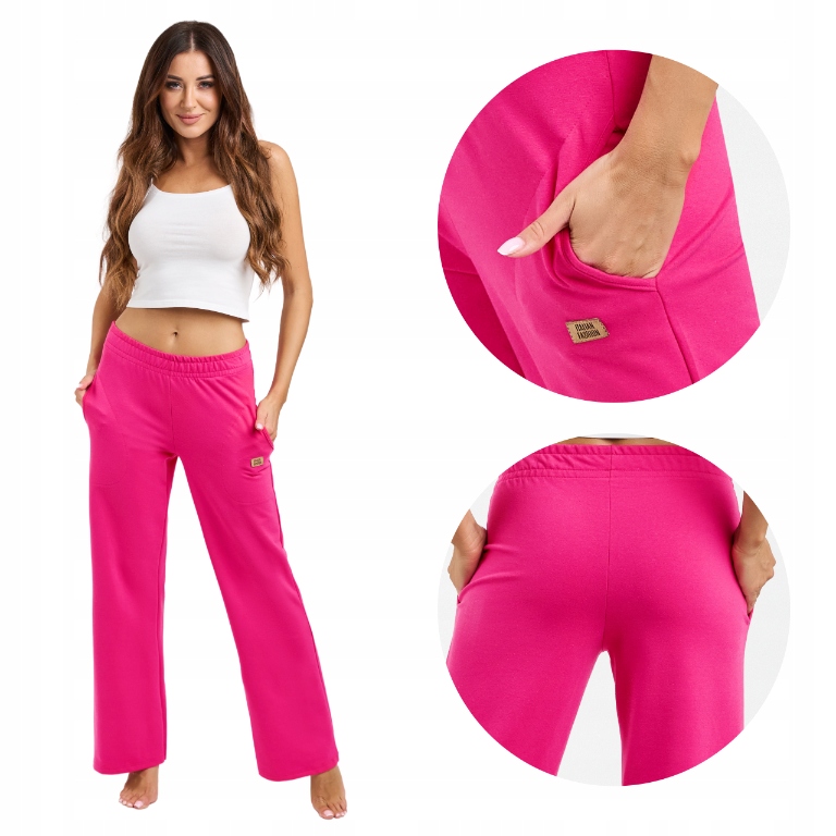 Dámské bavlněné teplákové kalhoty S/m Alta Italian Fashion