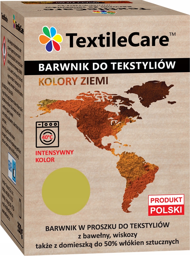 

TextileCare Barwnik Farba 350g do ubrań Oliwka