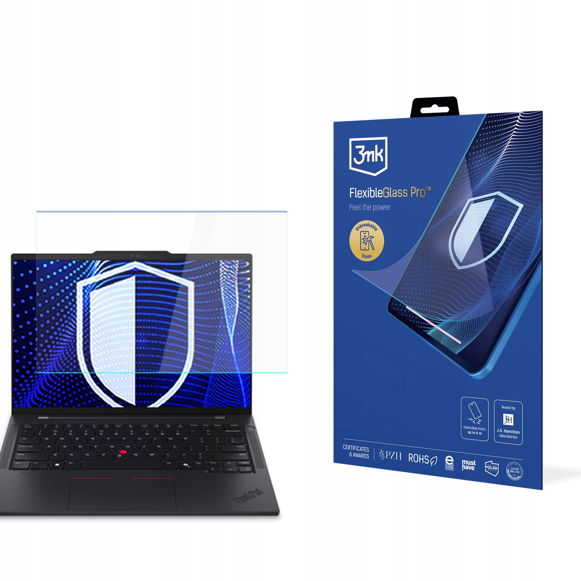 Sklo na displej pro Lenovo ThinkPad T14 Gen 6 3mk FlexibleGlass Pro