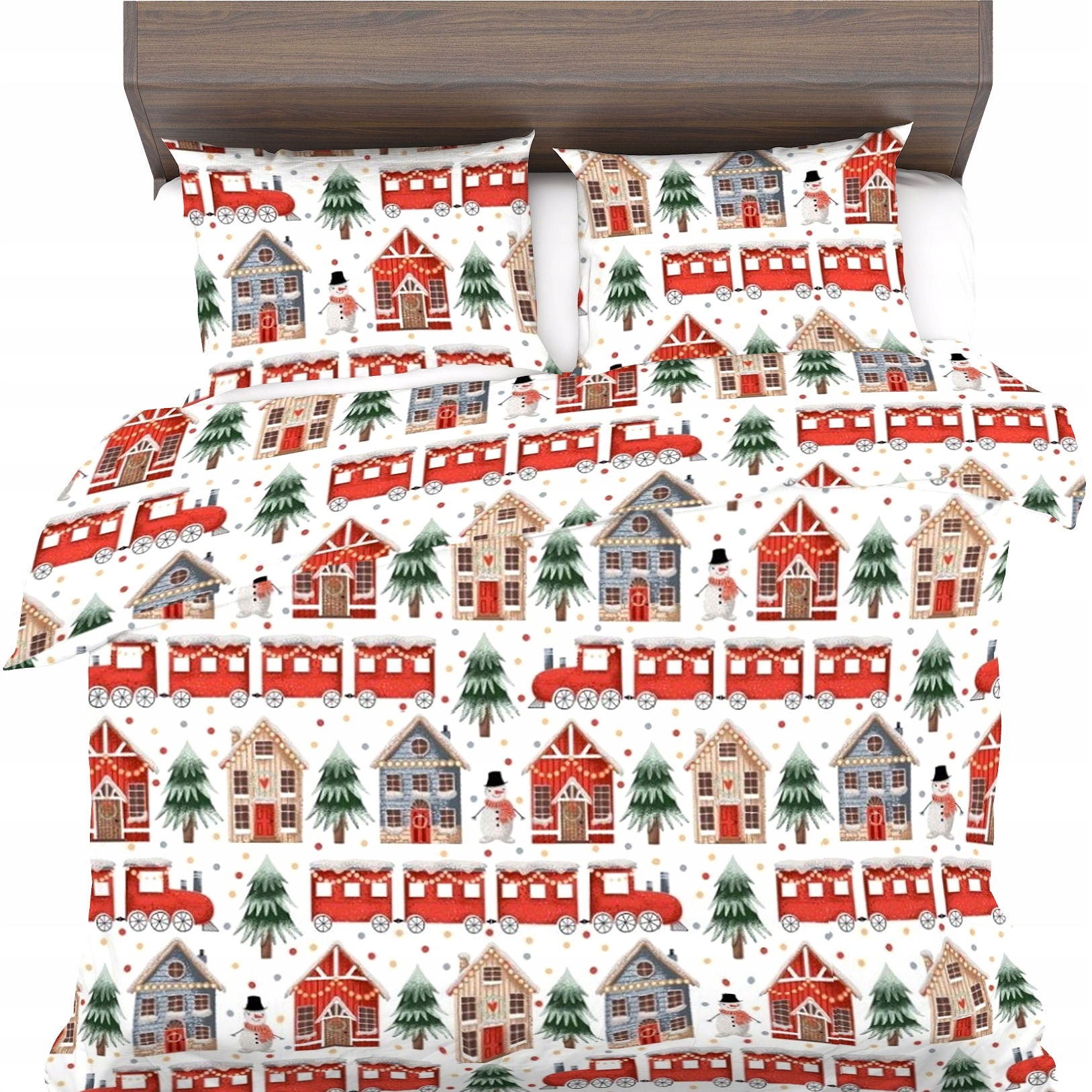 Povlečení antialergické 220x200+1x70x80 Bavlna Premium Trvanlivé svátky eko