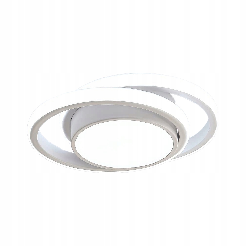 LAMPA SUFITOWA LED PLAFON OKRĄGŁY DO SALONU NOWOCZESNA 32W 6500K 2500LM