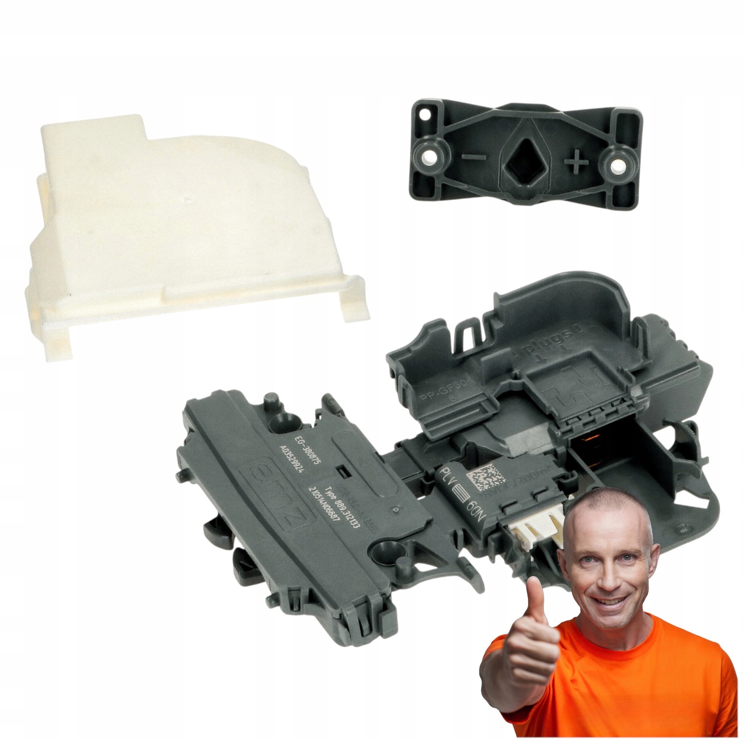 Zámek Dveří Myčky Electrolux Originál