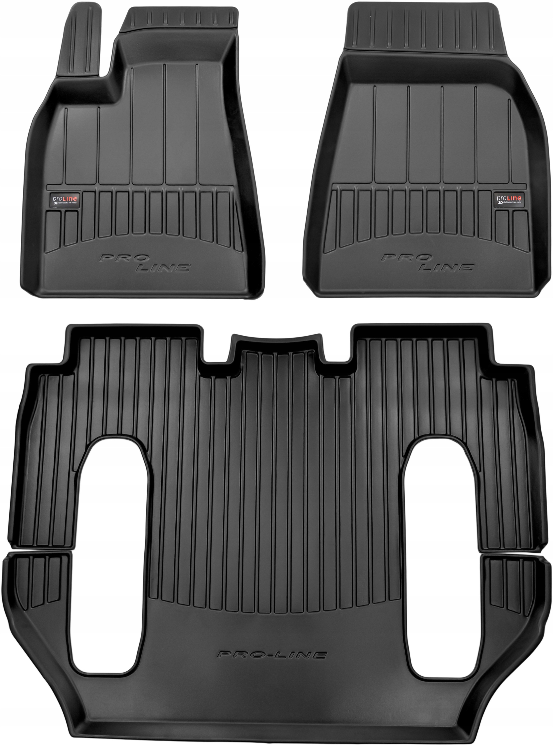 Gumové Rohože Proline Tesla Model X 20 15-2021, Crossover, 6 Miest, Pre