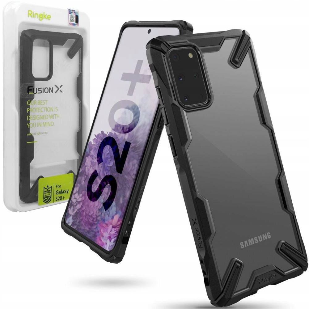 

do Galaxy S20+ Plus | Etui Ringke Fusion X | Black