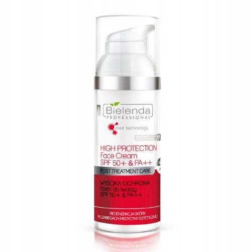 

Bielenda Krem Wysoka Ochrona Spf 50+ Pa++