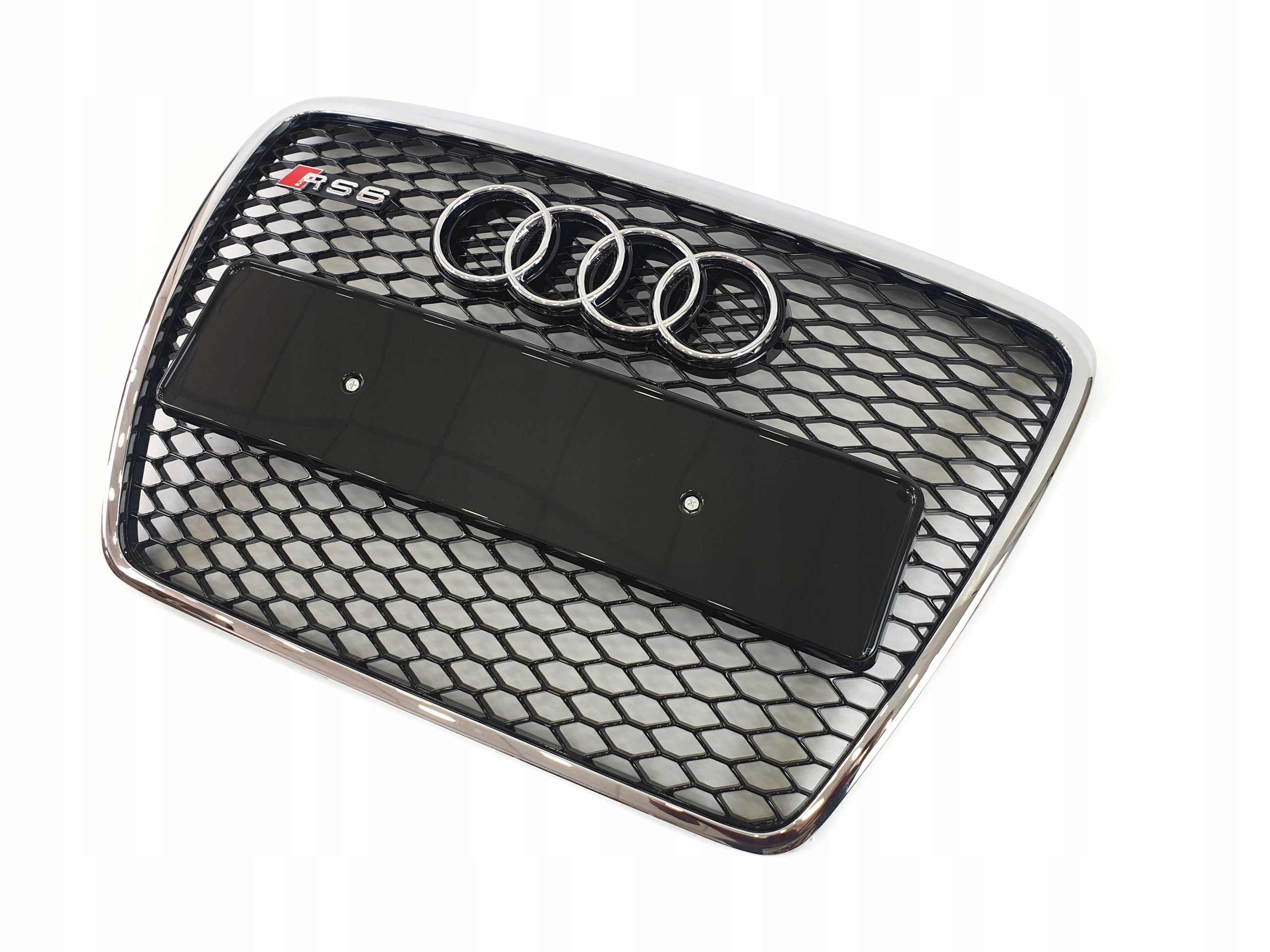 Решітка радіатора Audi A6 C6 RS RS6 look 2004-2011 PDC