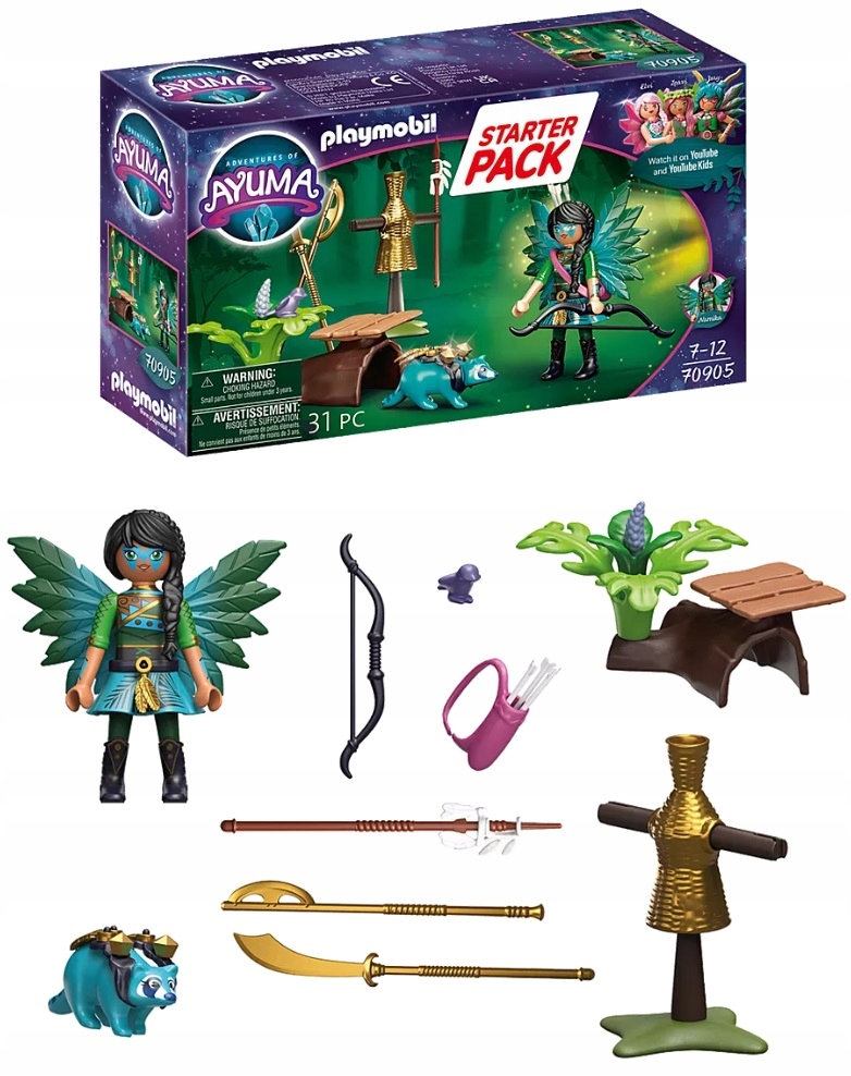 

Playmobil 70905 Wróżka rycerska z szopem praczem