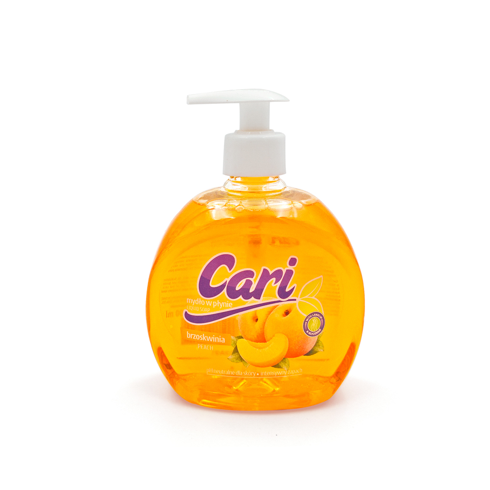 

Mydło w płynie z dozownikiem 500 ml Cari