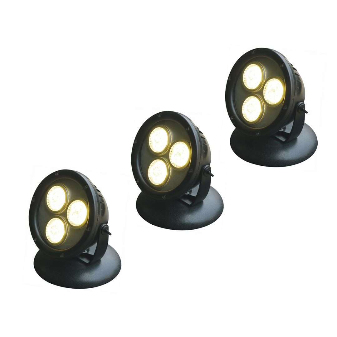 Reflektor LED potrójny HP12-3 Moc 1 W