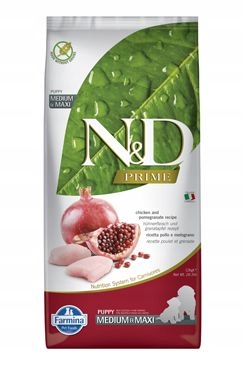 Levně N&d Prime Dog Puppy M/L Chicken & Pomegranate 12kg
