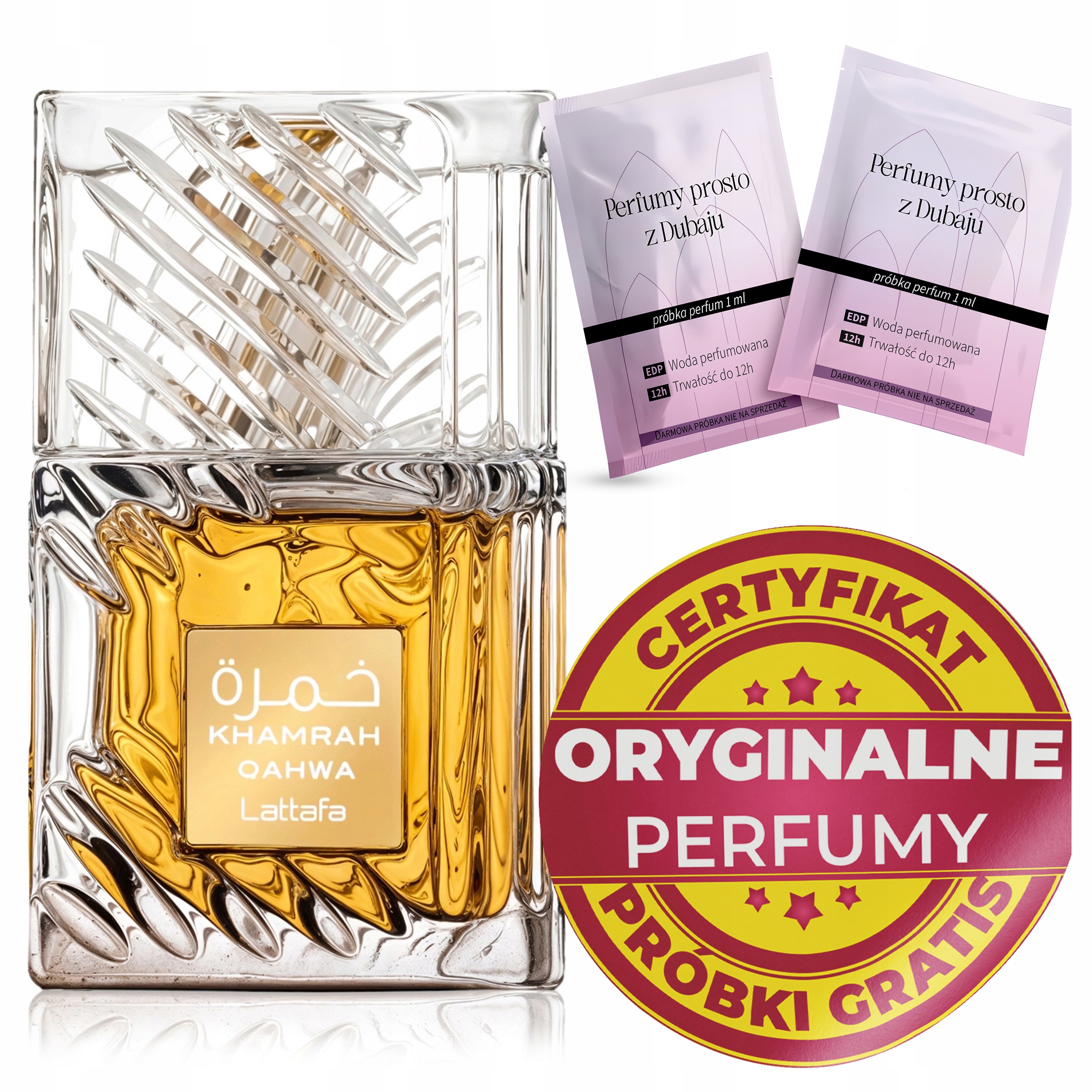 Lattafa Khamrah Qahwa 100 ml Dámské Parfémy Arabské Originální Certifikát