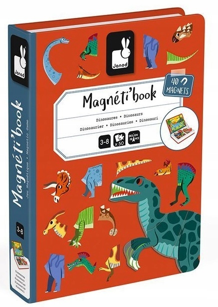 

Janod Magnetyczna Układanka Dinozaury Dinusie