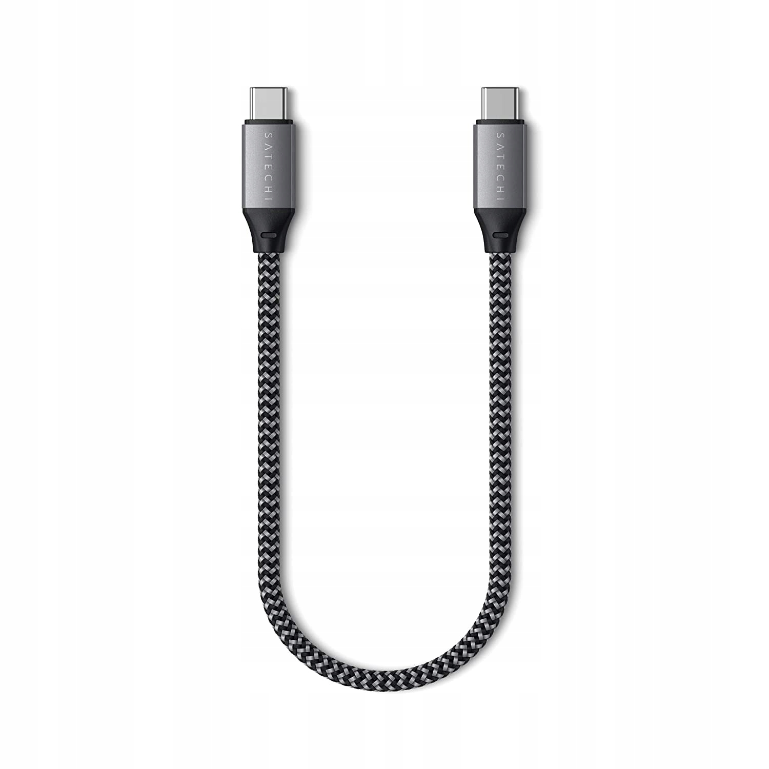 Satechi USB4 Krótki Kabel Usb-c Usb-c 25cm dla MacBooka, iPhone 16/15