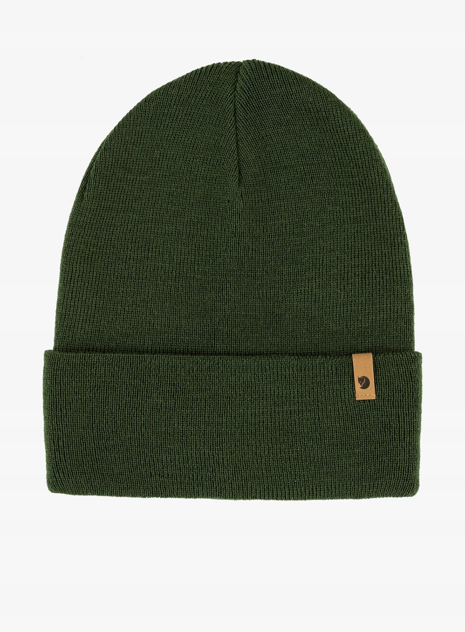 Čepice Fjallraven Classic Knit Hat deep forest