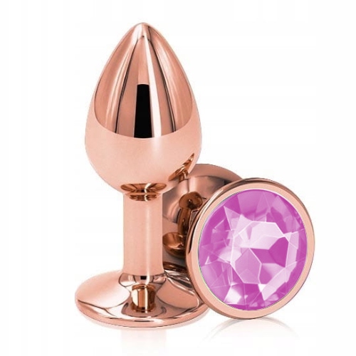 

Złoty Korek Analny Z Różowym Kryształkiem M