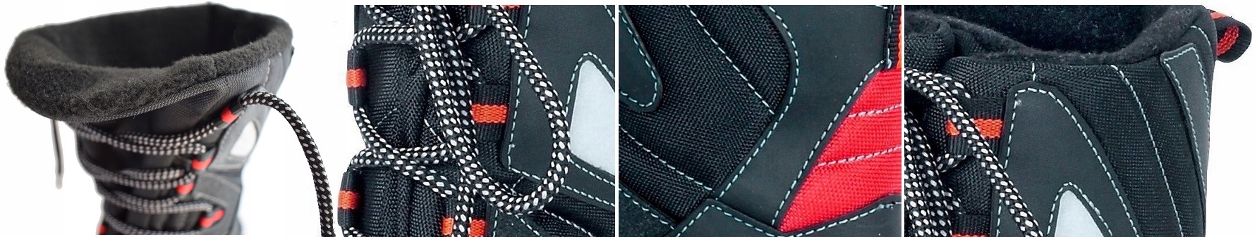 LEKKIE BUTY ZIMOWE MĘSKIE OCIEPLANE ROBOCZE CIEPŁE Rozmiar 37