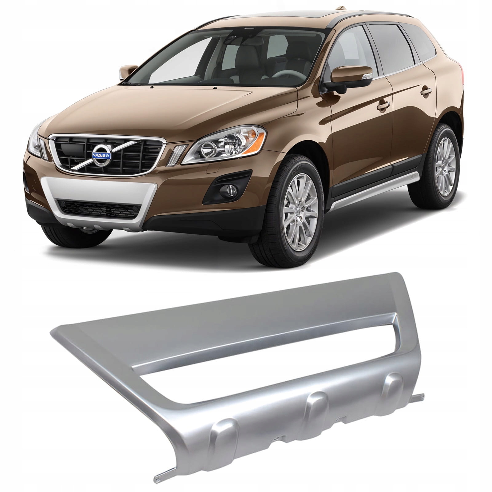 VOLVO XC60 I 2008-2013 OSŁONA PRZEDNIEGO ZDERZAKA 30764993
