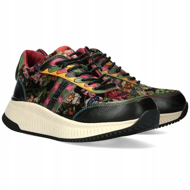 Dámské tenisky Laura Vita Buzzo 05 Noir DJ712-5 barevné Kůže Vel. 37