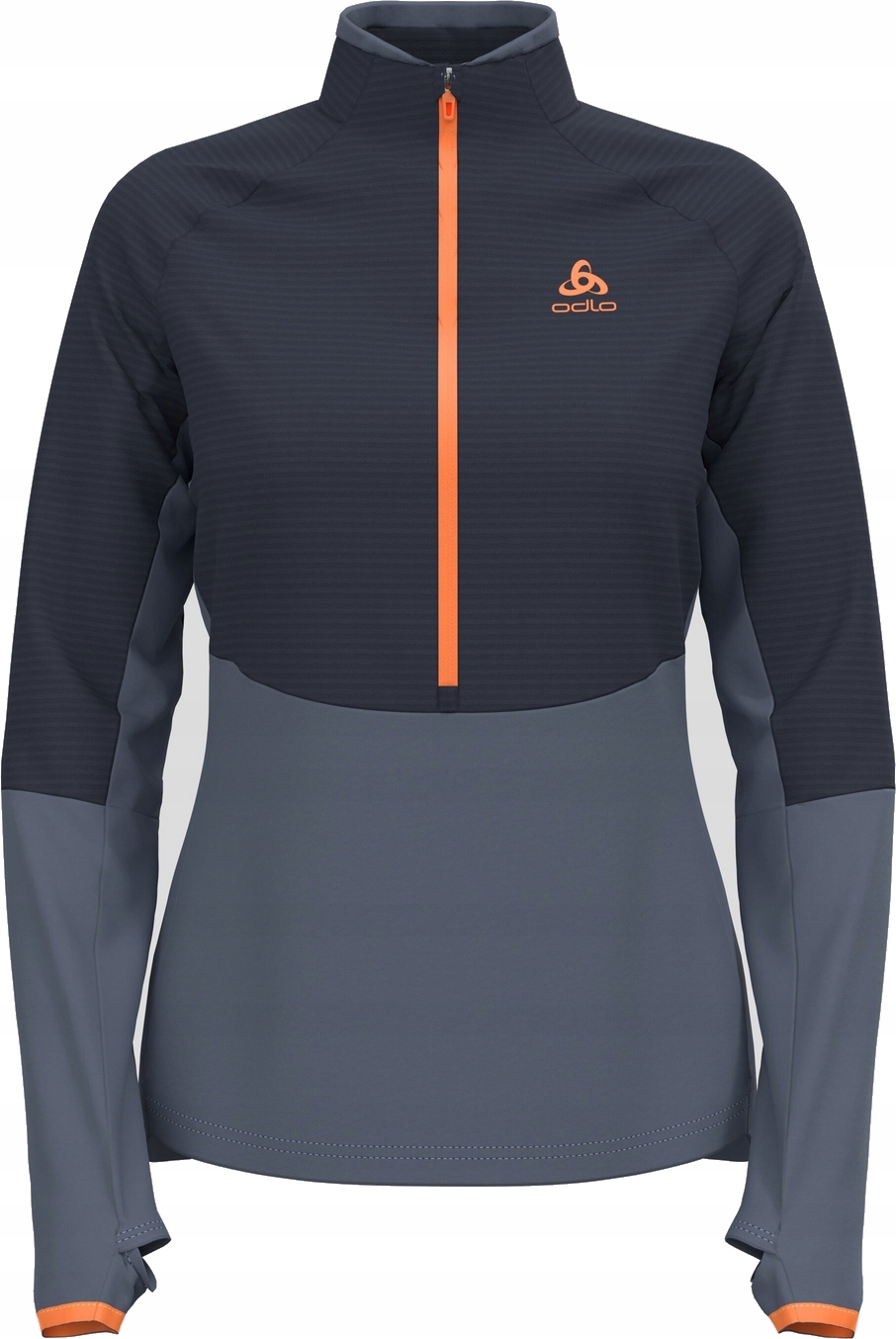 Damska Bluza Odlo The Descent Ceramiwarm half zip mid layer r. L