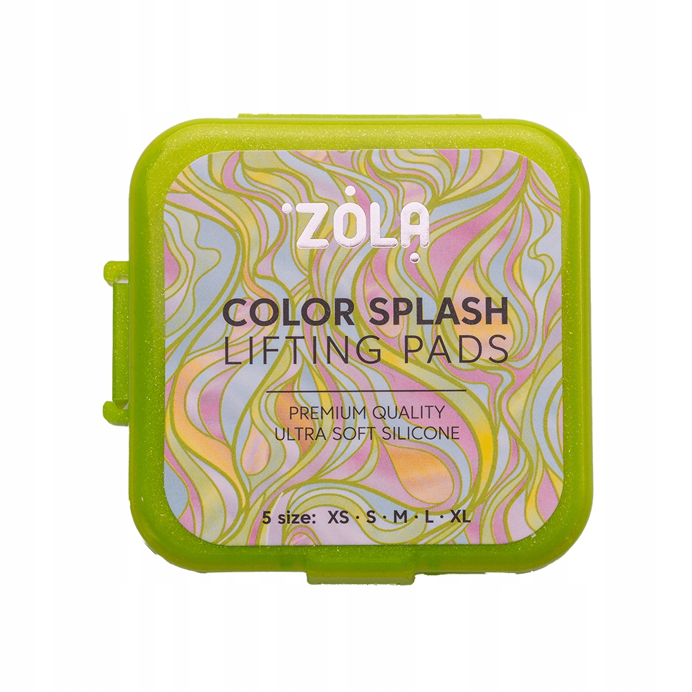 Sada silikonových válečků pro laminování řas Zola Color Splash Lifting