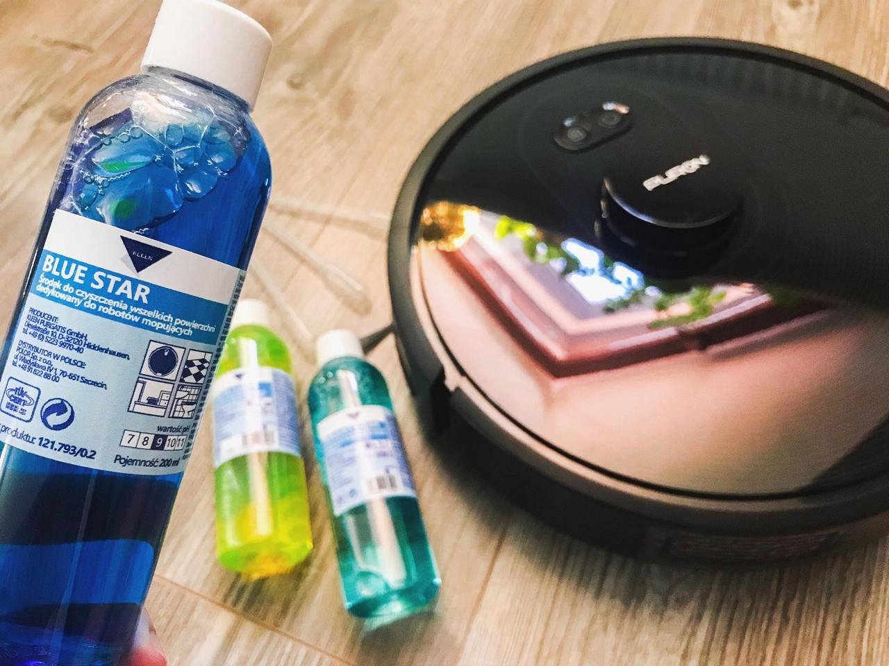 Blue Star x2 WYDAJNY KONCENTRAT do ROBOTÓW MYJĄCYCH mopujących odkurzaczy Kod producenta K-121793/0.2