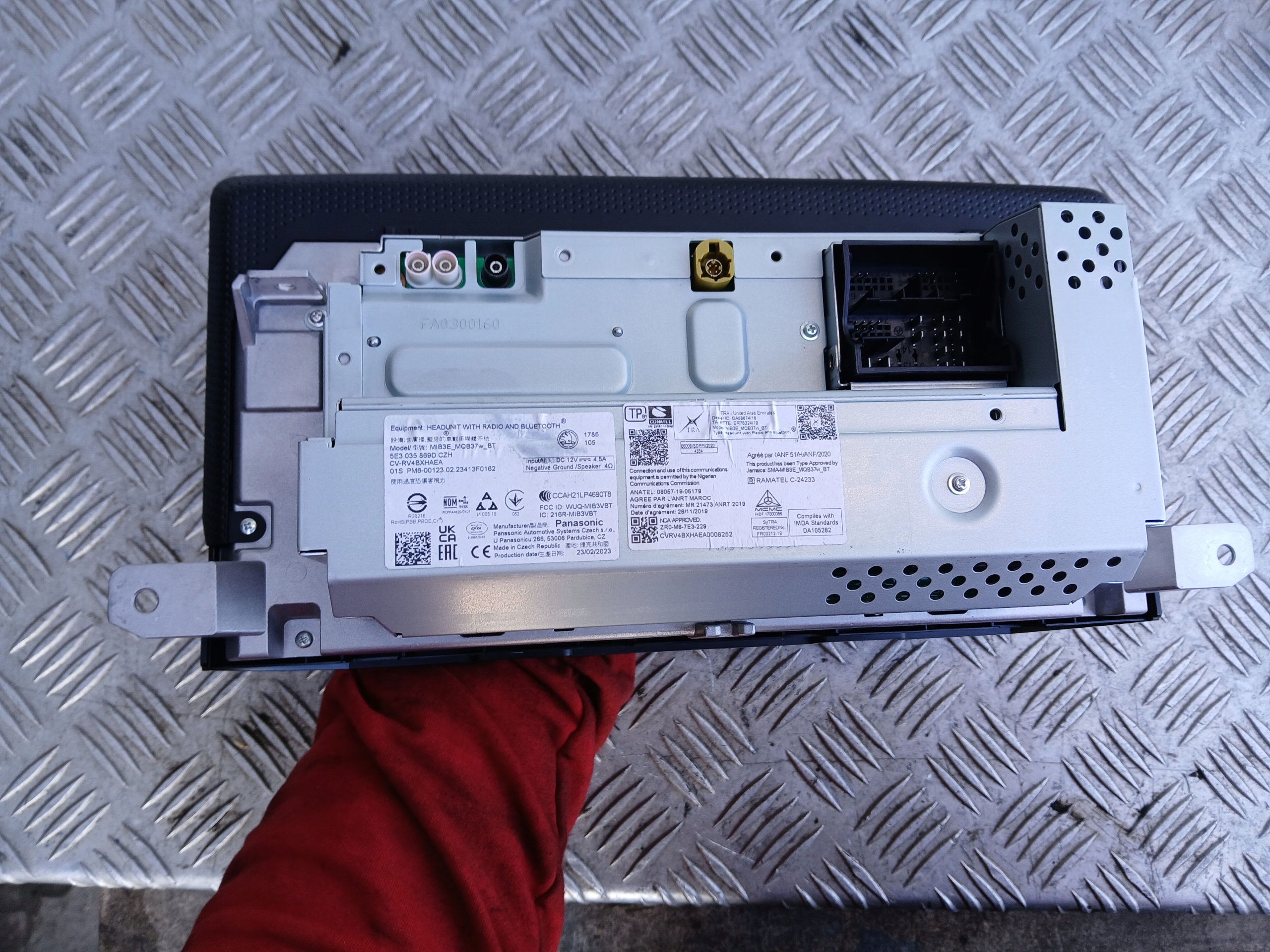 display clock Navi dials Skoda Octavia IV 5e3035869d