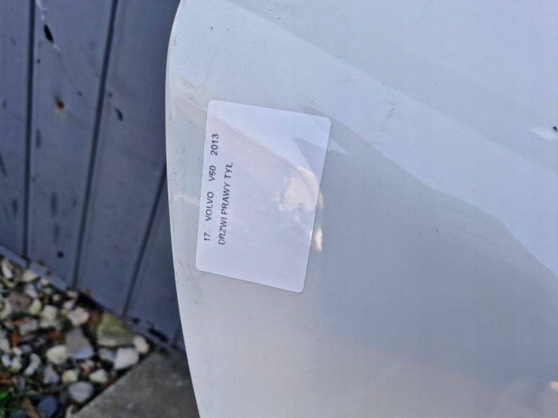 Volvo S60/V60 V60 Tür Hinten Rechts Door Porta Porte - Thumbnail 3