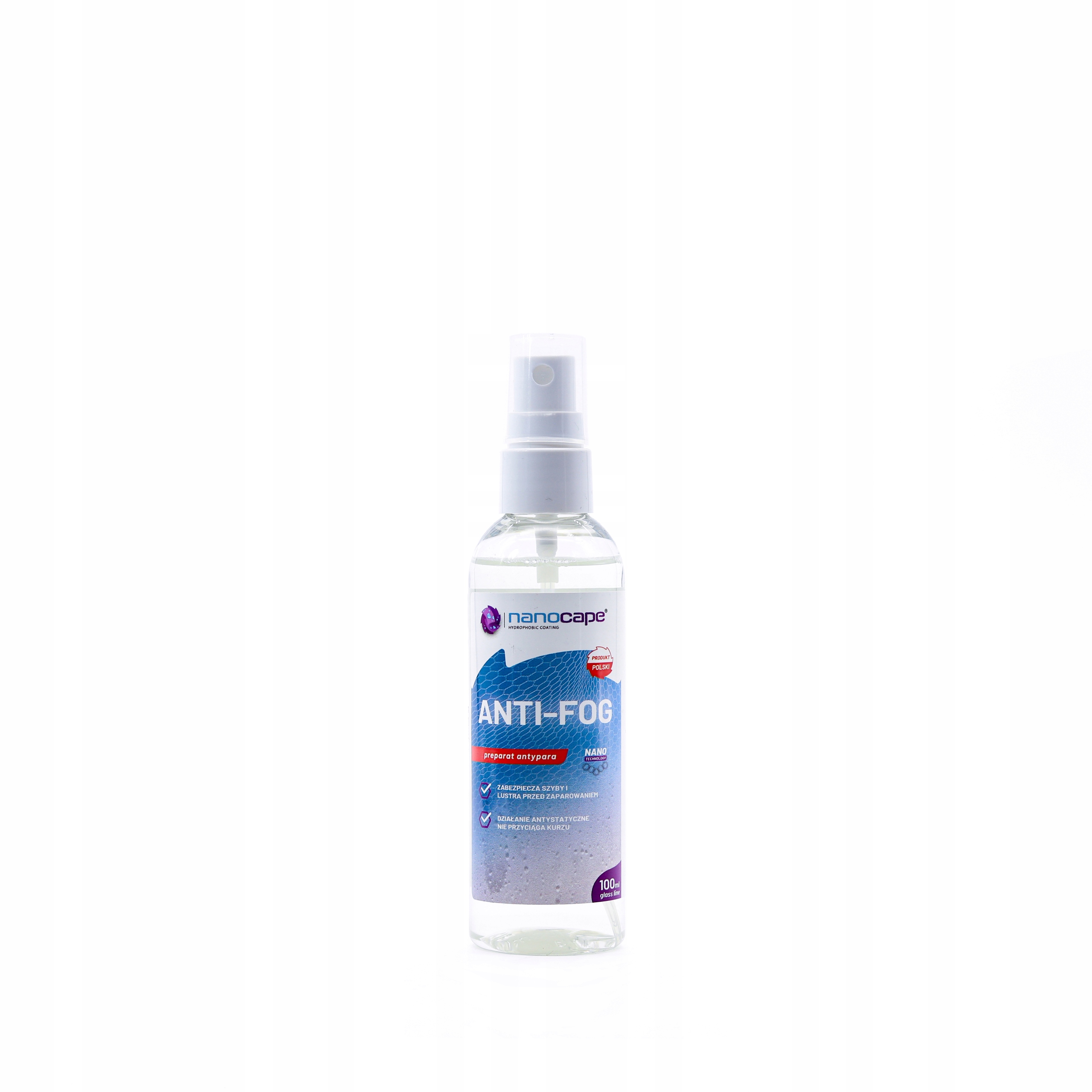 

Antypara do okularów przyłbic gogli Nanocape 100ml