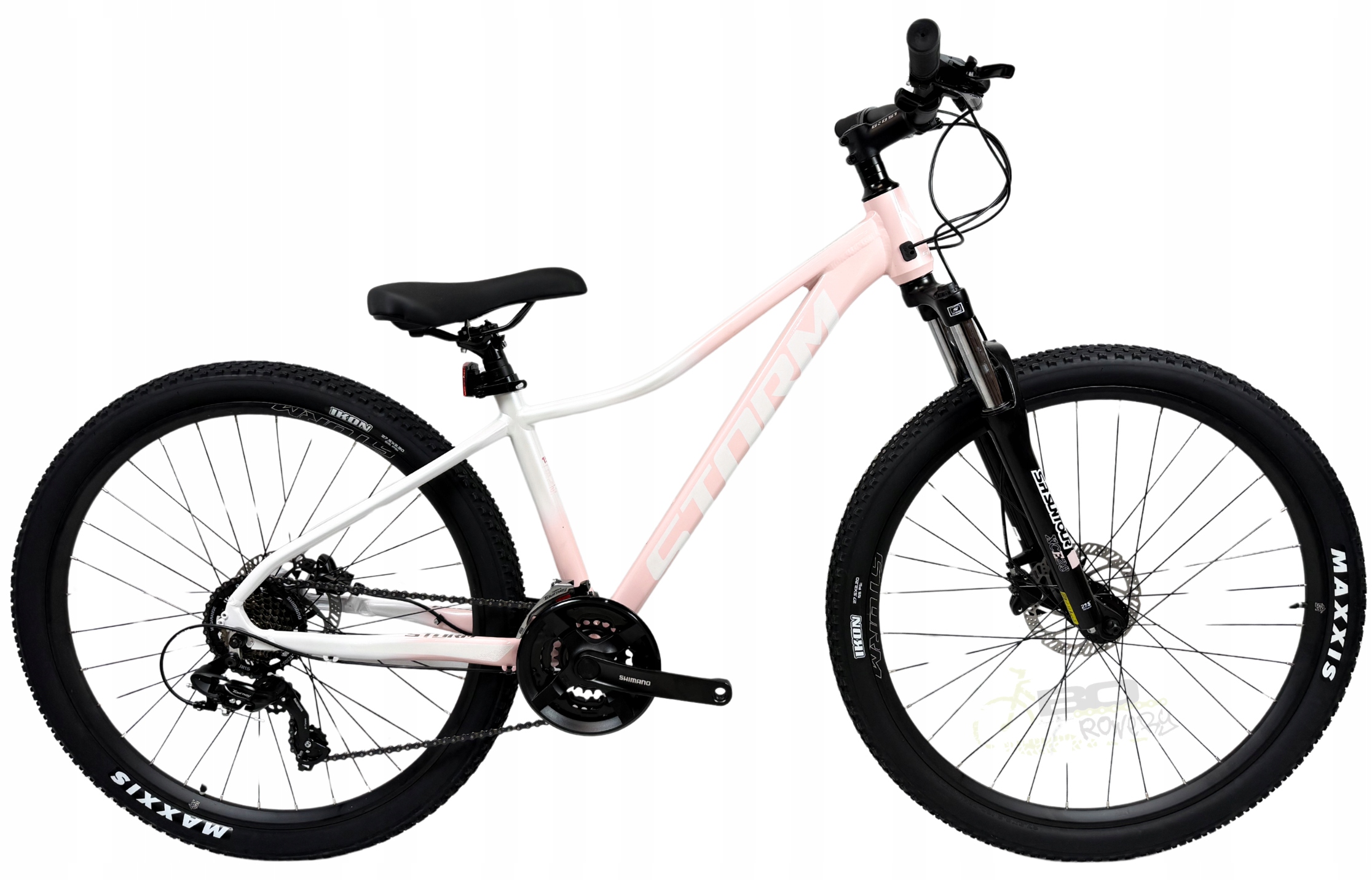 Rower Górski Mtb Storm Shark 2.0 Lady 27,5 rama 15 perła róż 2026 2x7