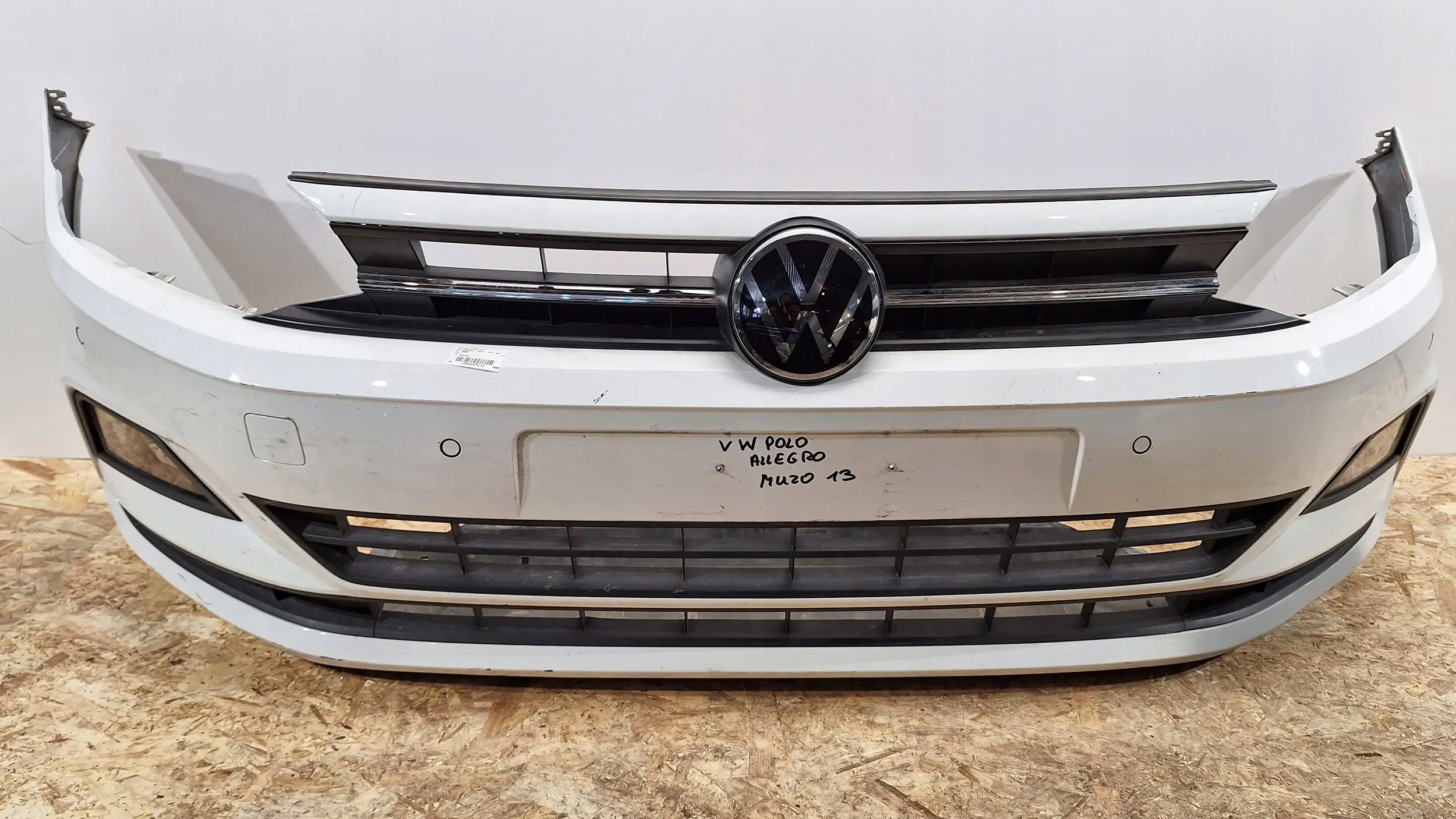 bumper front Vw Polo VI 2G 17
