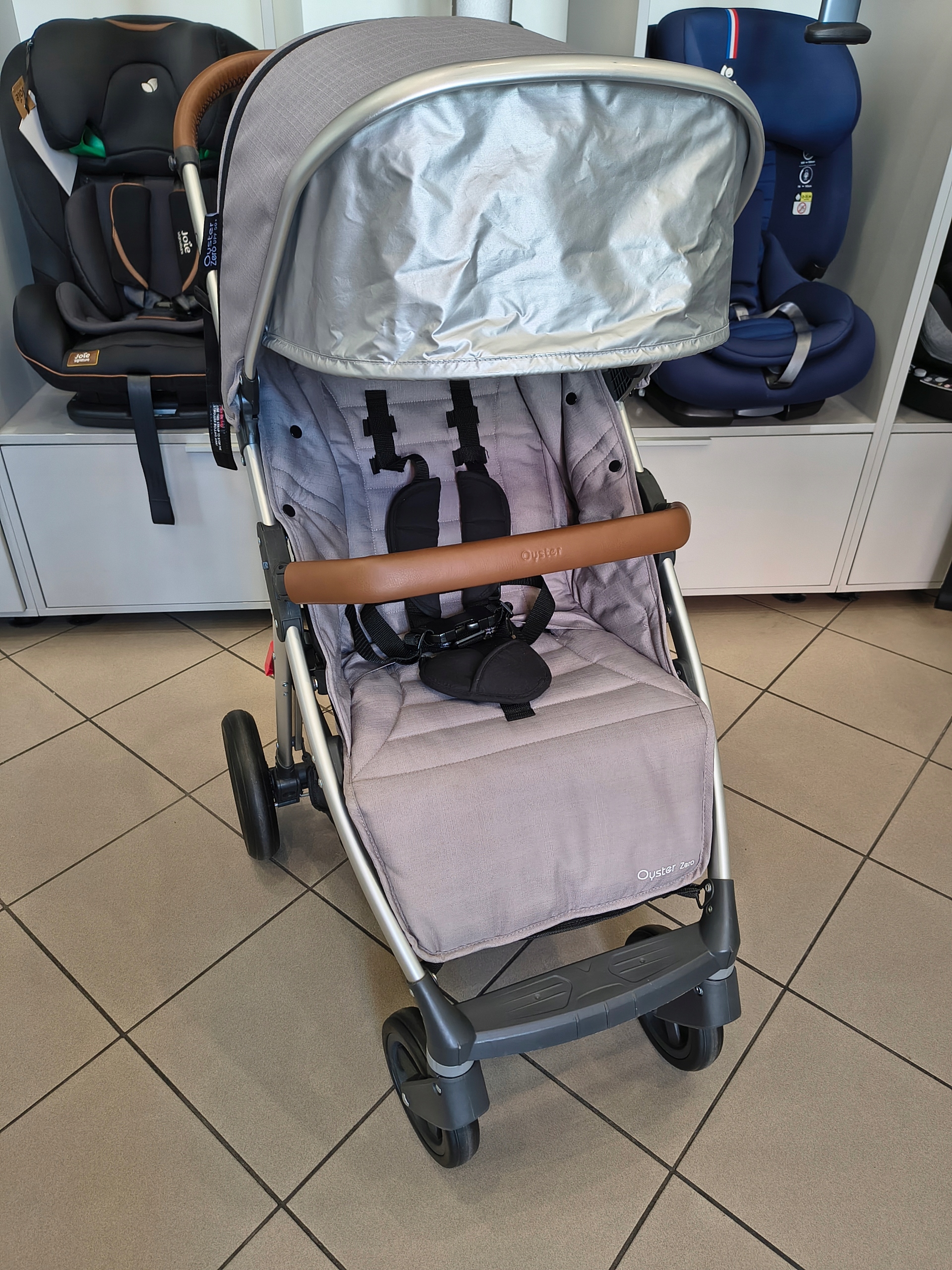Zero Stroller Oyster Zero Pure Silver Oyster Zero Pure Silver Sales