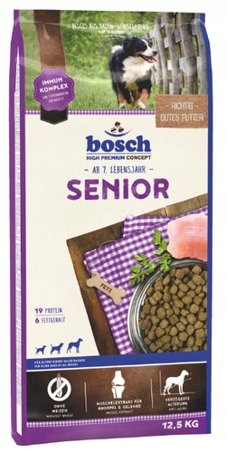 Levně Krmivo snižující riziko nadváhy u starších psů Bosch Senior Drůbež 12,5 kg